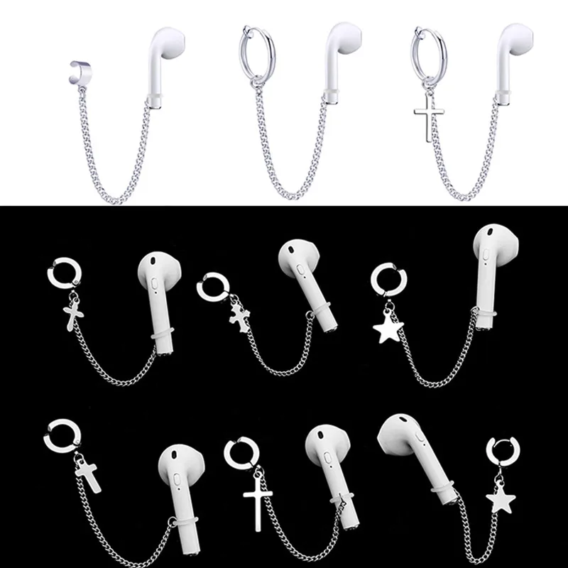 Функция &quotантипотеря ухо клип унисекс серьги Bluetooth наушник держатели наушники