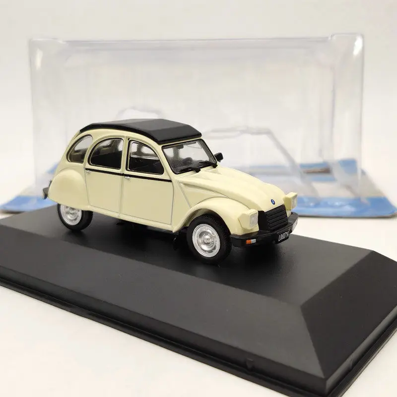 IXO 1:43 Citroen 3CV IES Super America 1987 бежевые литые модели Ограниченная Коллекция| |