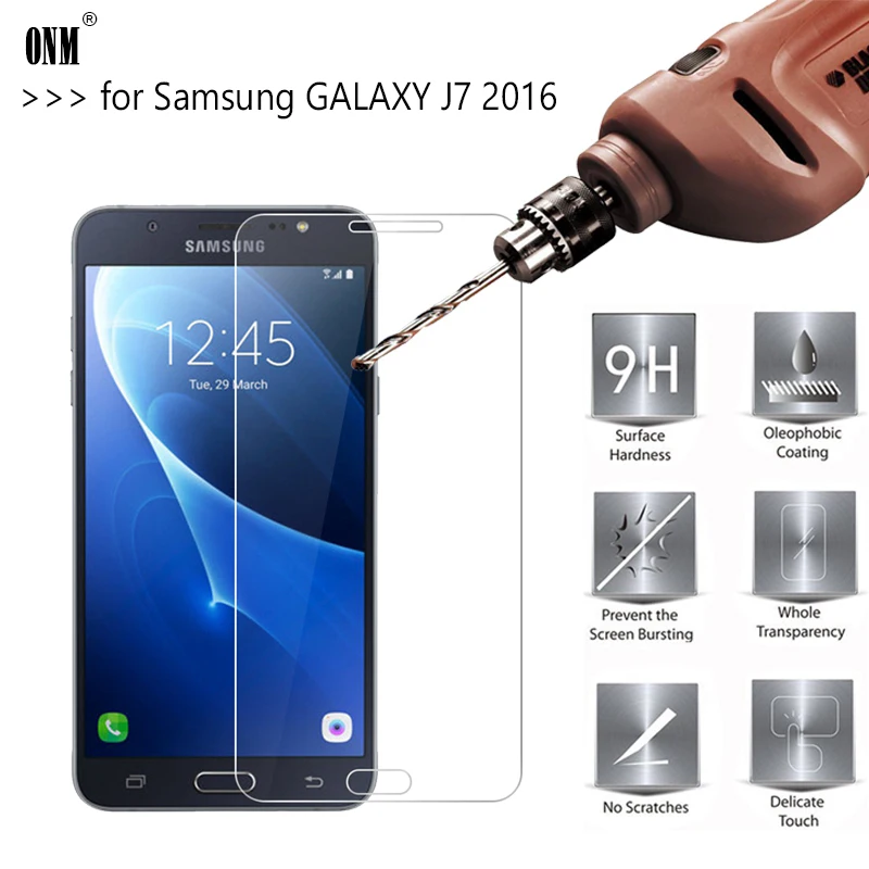 2.5D 0 26 мм 9H Премиум Закаленное стекло протектор экрана для Samsung Galaxy J7 2016 j710 J710F J710M