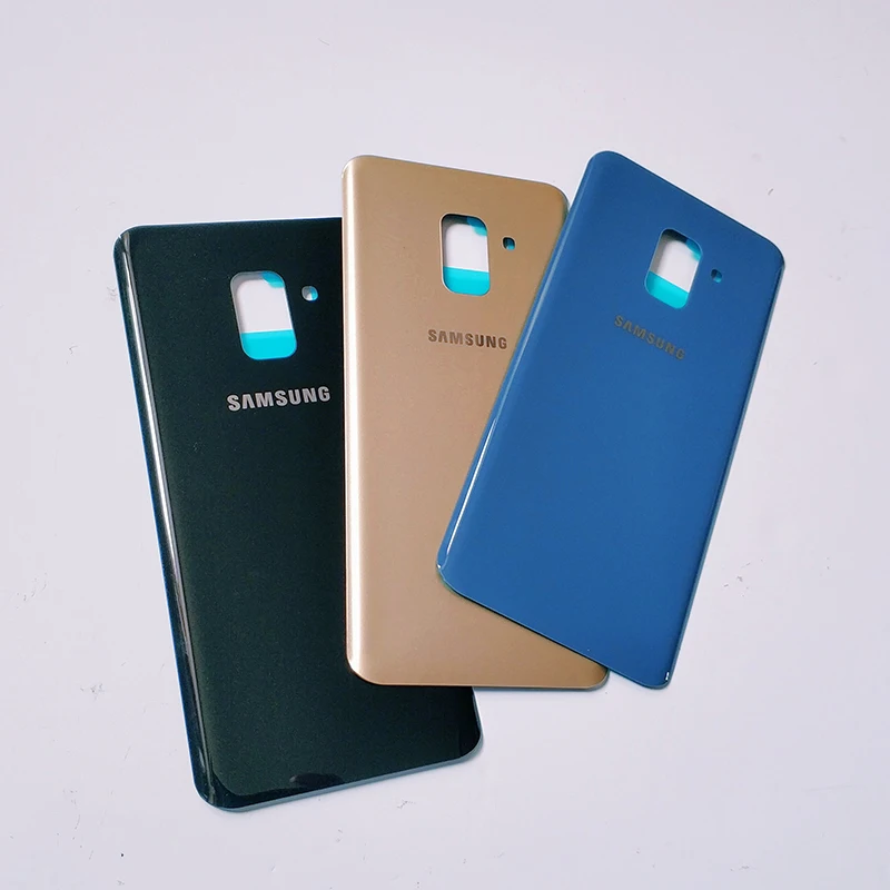 Задняя крышка аккумулятора SAMSUNG Galaxy A8 plus 2018 A530 A730 Корпус задней двери для + задняя