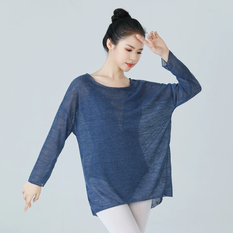 Прозрачный сетчатый костюм для классических танцев взрослых свободный балетных