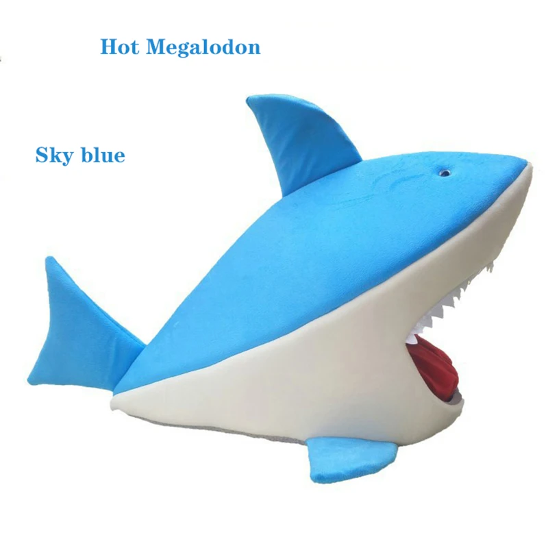 Креативная подушка в виде кота гнезда для домашних животных акулы желтого цвета