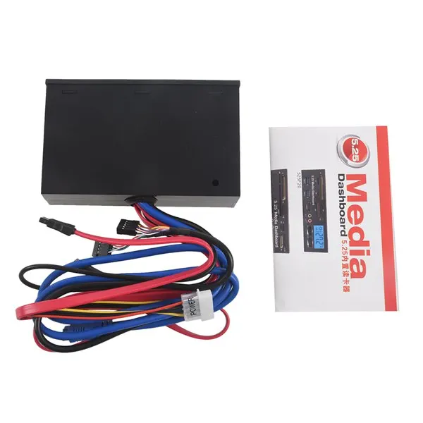 IG Multifuntion 5 25 &quotМедиа приборной панели кард ридер USB 2 0 3 20 pin e SATA Передняя