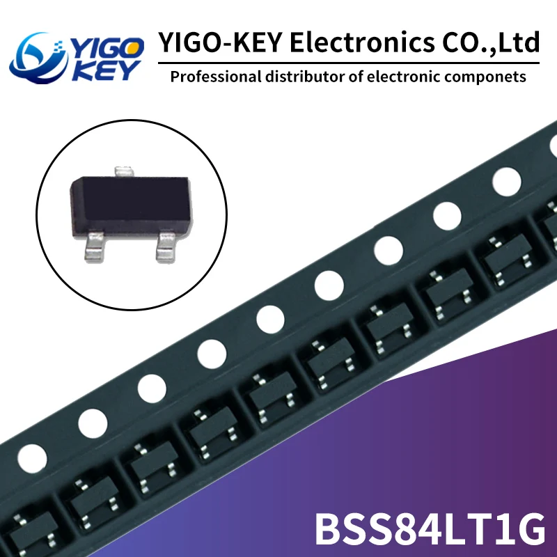 100 шт. BSS84LT1G SOT23 BSS84 SOT SMD новая и оригинальная интегральная схема|Интегральные