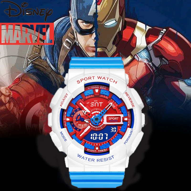 

Disney Student Digital Display Children's Electronic Watch Boy Trend Marvel Watch Venom Electronic Watch Male