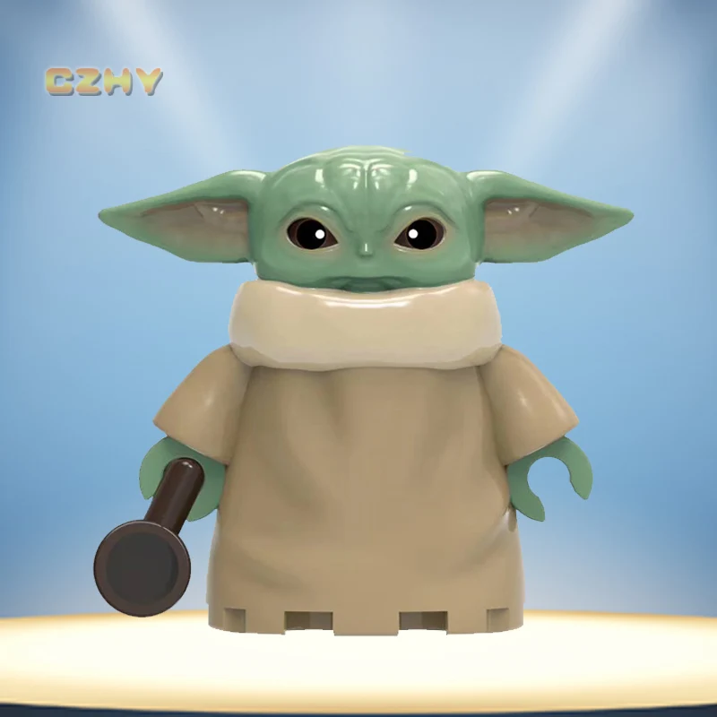 Ребенок йода мастер Дарт Вейдер теневые бури тропперы Звездные Warss строительные