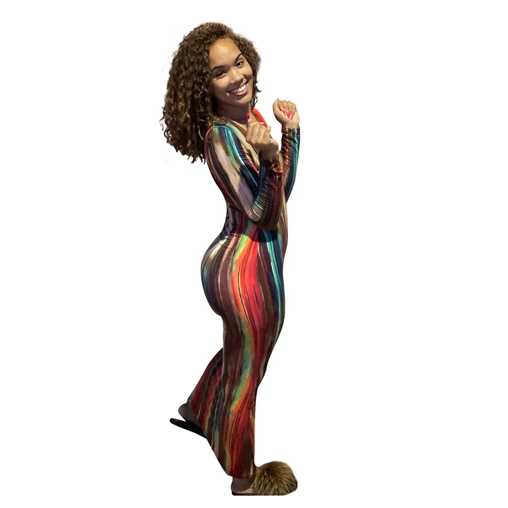 

2021 Woman Dress Fashion Newest Sexy Colorful Office Lady