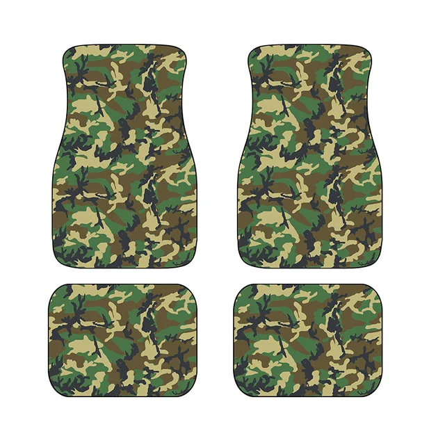 

Aimaao Camouflage Car Liner, Customized Car Floor Mat, Universal Fit Auto Floor Mat Set Of 4, Fit Most Vehicle, Cars, Sedan,