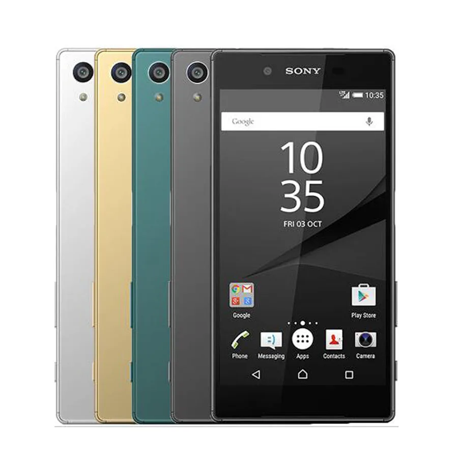 5,2 дюймов 3 ГБ 32 ГБ sony Xperia Z5 E6653 мобильный телефон 4G LTE Snapdragon 810 Восьмиядерный 2900 мАч 23MP Smarthone