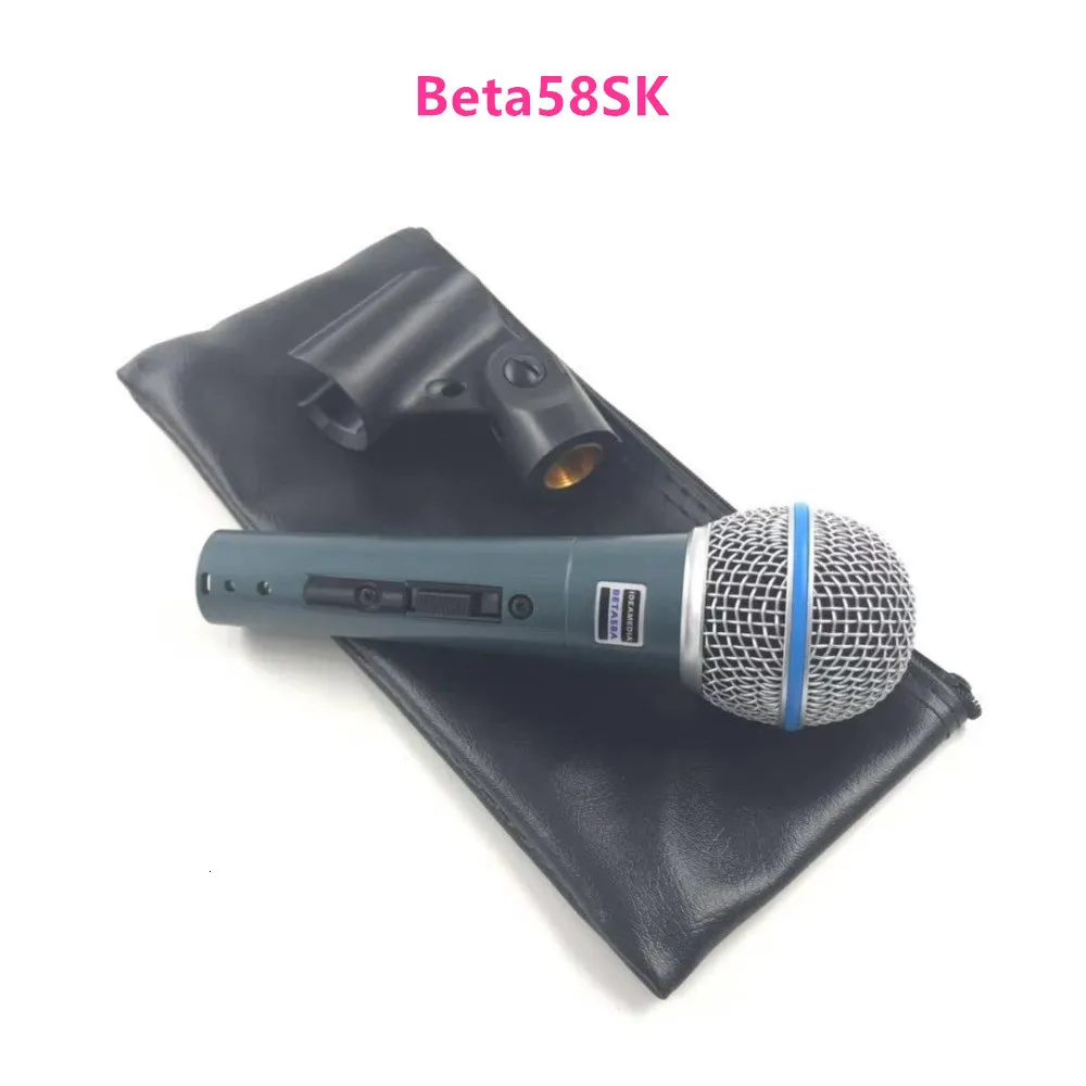 Суперкардиоидный микрофон динамический вокальный проводной профессиональный Beta58A Beta 58A 58 A для караоке