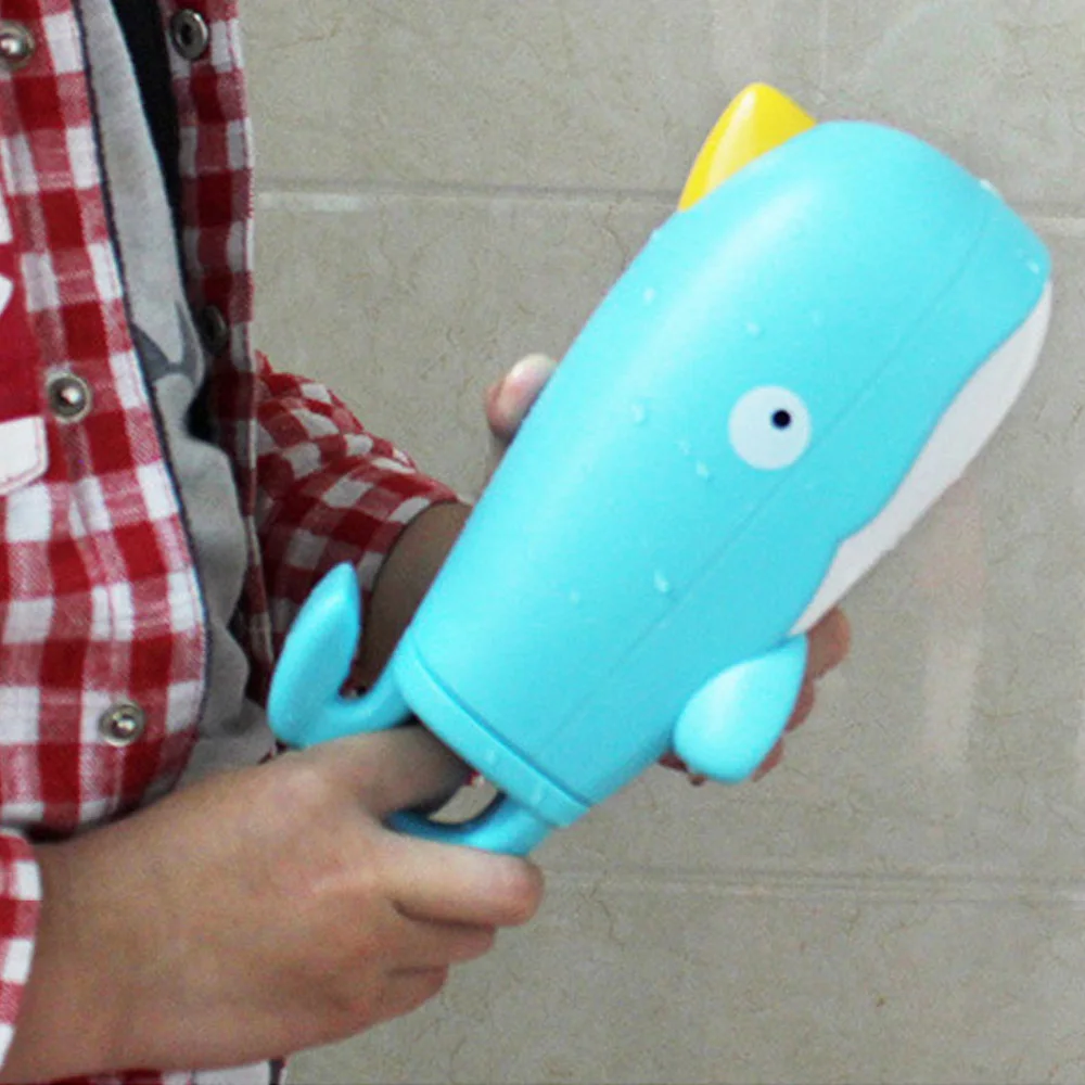 

Children'S Water Spray Toy Baby Shark Cartoon Small Bath Swimming Pool Battle Pull Type Playing Toy For Boys Girls Fun Toys