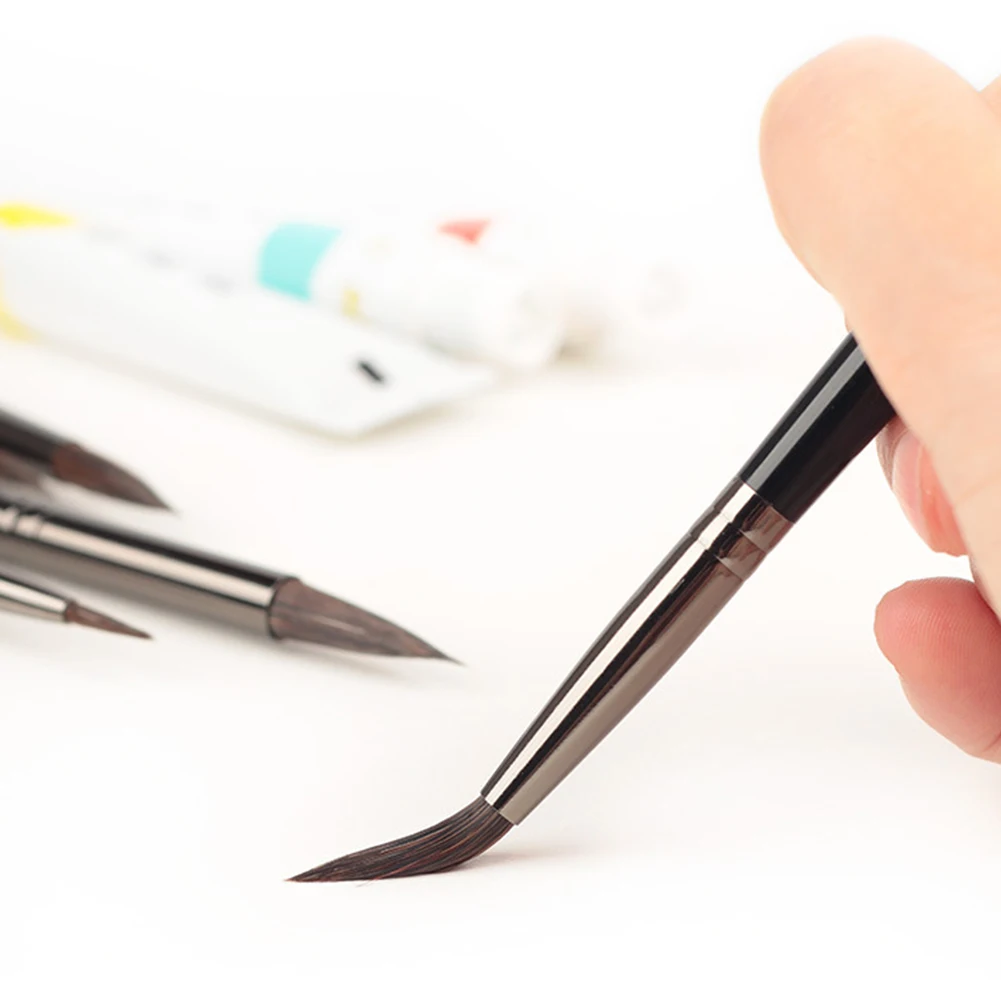 Высококачественные кисти для рисования студентов из шерсти ласки съемный