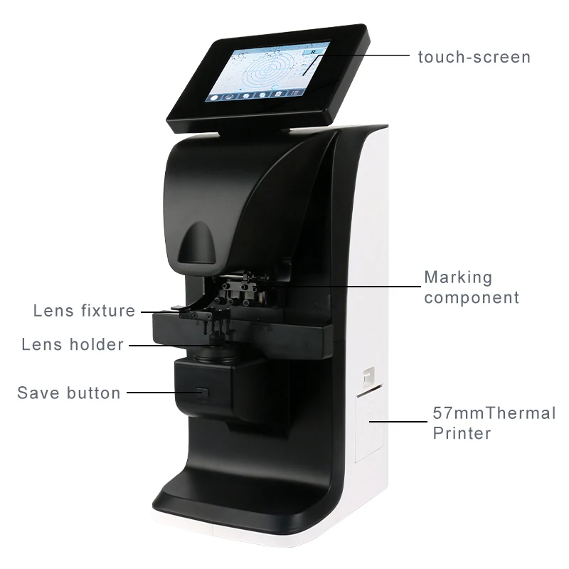 Оптические приборы цифровой линзметр автоматический лензометр фоциметр D903P