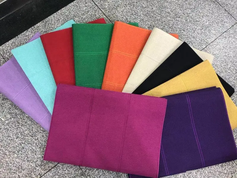 Африканский ASO OKE Gele головной убор Нигерия шарф для обертывания с камнями бисер