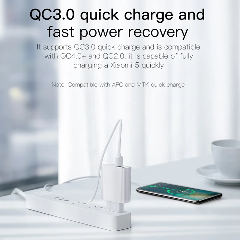 Baseus Quick Charge 4 0 3 USB зарядное устройство типа C QC для iPhone 11 Pro 30 Вт PD быстрое Samsung s10