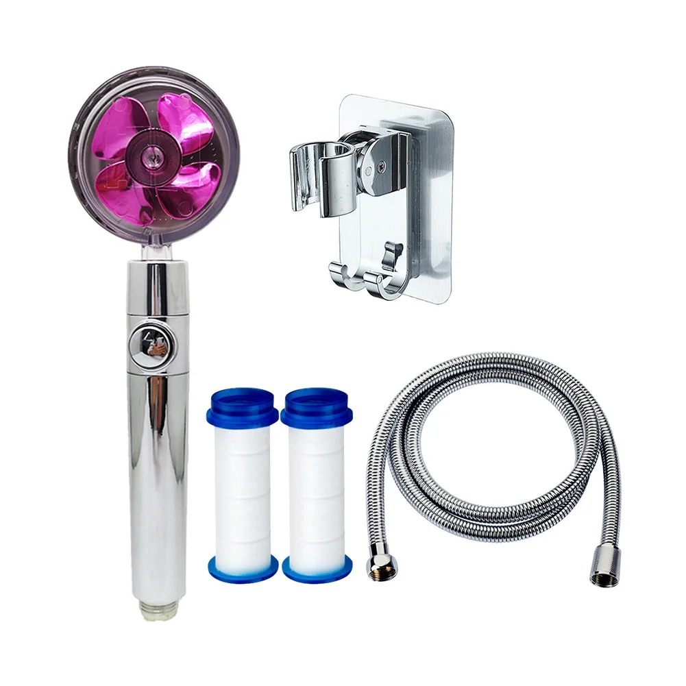 

Насадка для душа с турбонаддувом, поворот на 360 градусов