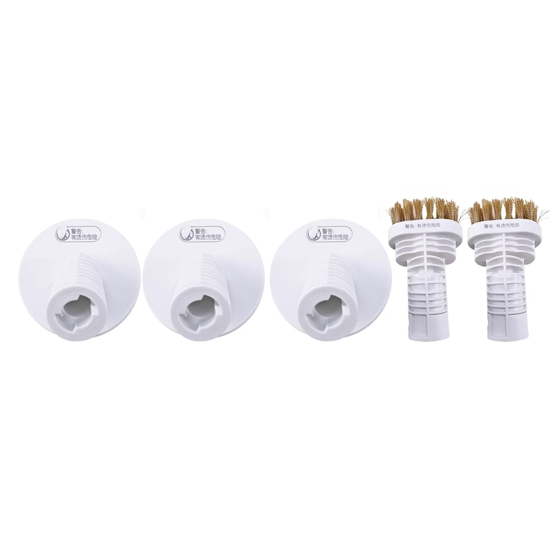 

Promotion!5Pcs for Deerma DEM ZQ600 ZQ610 Handheld Steam Vacuum Cleaner Replacement Parts Brush Head Mold Dust Removal Heads