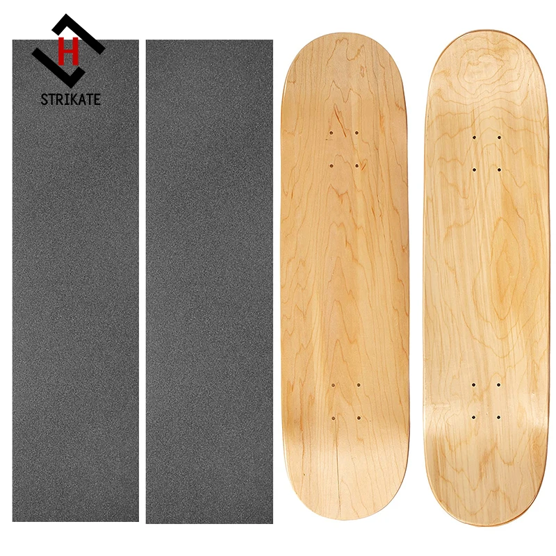2 шт. клен заготовка для скейтборда палубы с рукояткой ленты Elder Россия Кленовая доска скейтборда с 80AB сцепление ленты