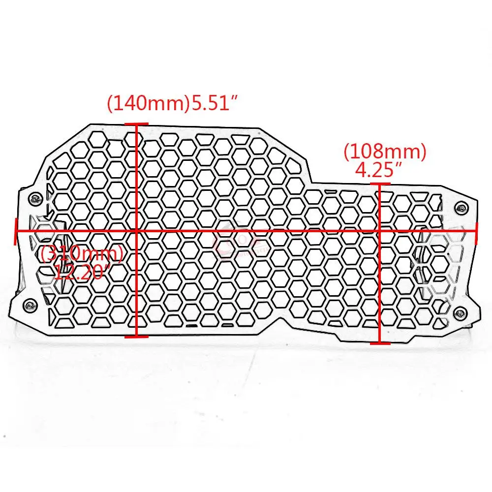 

Motorcycle Headlight Grille Guard Cover Headlamp Guard Protector Cover Protection Grill For BMW F800GS 2013-2019 accessories