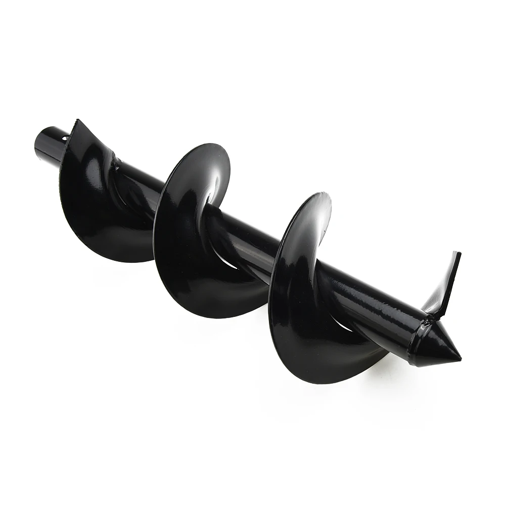 

60 * 10cm 1*Ground Drill Black For tree planting For garden Yard High strength