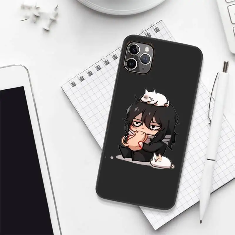 

My hero academia Japan anime Phone Case Candy Color for iPhone 6 7 8 11 12 s mini pro X XS XR MAX Plus