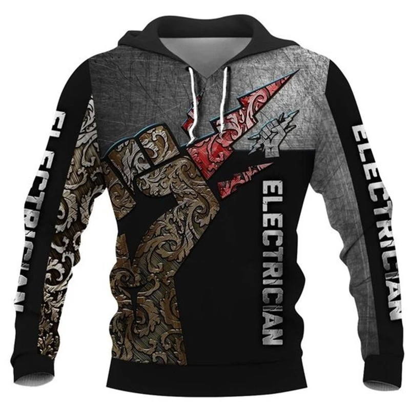 

Technology sense 3D Printed latest geometric pattern Men hoodies Harajuku Fashion Hooded Sweatshirt Autumn winter Unisex Streetw