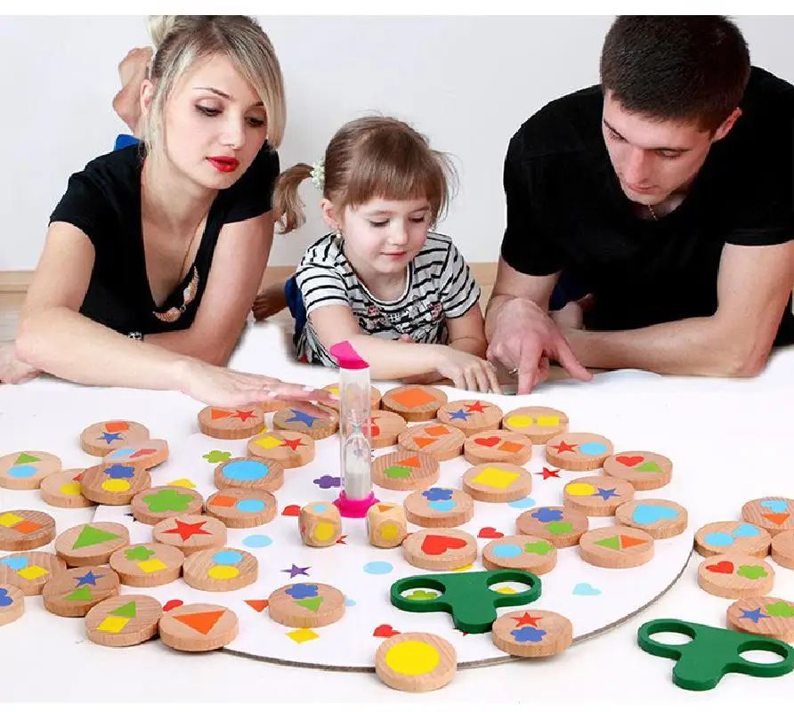 Настольные игры для детского сада родителей и детей с изображением семейные