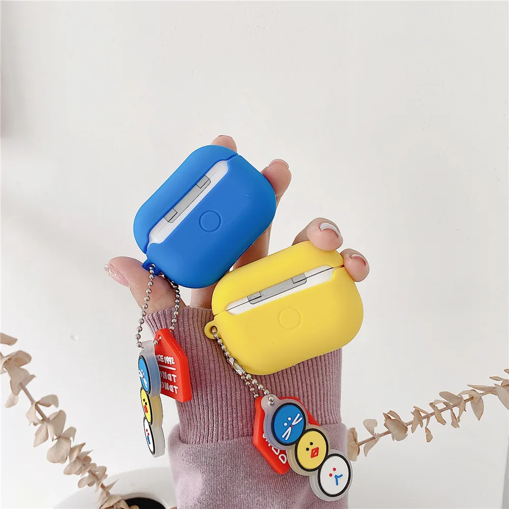 Силиконовый чехол для наушников My Little Pony Magic Apple Airpods радужное облако милый