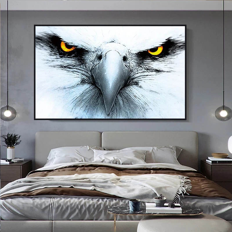 

Animals Posters and Prints Eagle Scandinavian Decor Canvas Pictures for Living Room Eagle Painting Wall Art Quadros Decoracion
