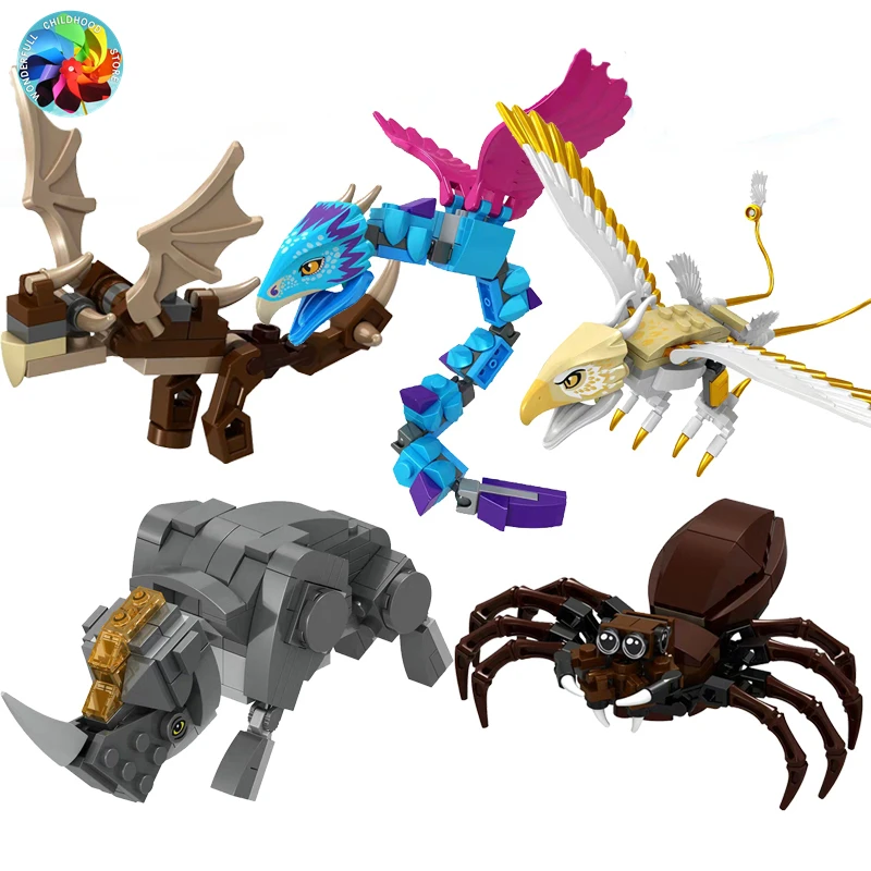 Волшебные Рыцари Гарри животные волшебные рыцари строительные блоки эрумпент