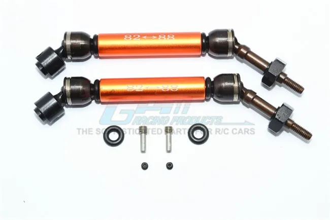GPM STEEL+ALUMINIUM REAR CVD DRIVE SHAFT WITH 12MMX6MM WHEEL HEX For TRAXXAS RUSTLER VXL 37076-3 RC Upgrade | Игрушки и хобби