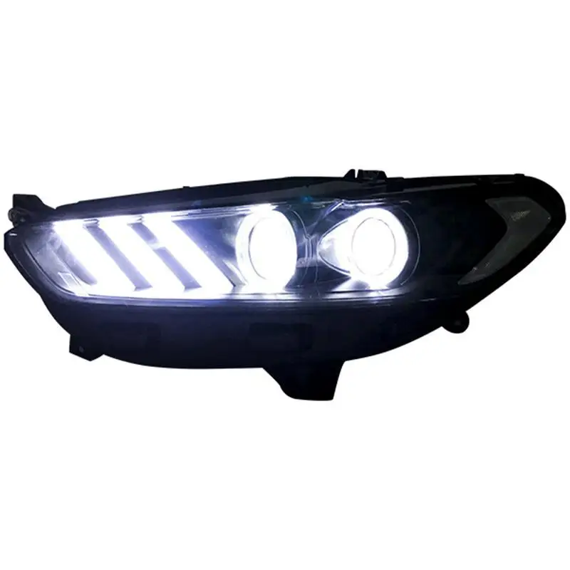 Drl Luces Para Auto Assessoires светодиодные боковые поворотники Automovil фары Задние Автомобильные фары в сборе 13 14 15 16 для Ford Mondeo