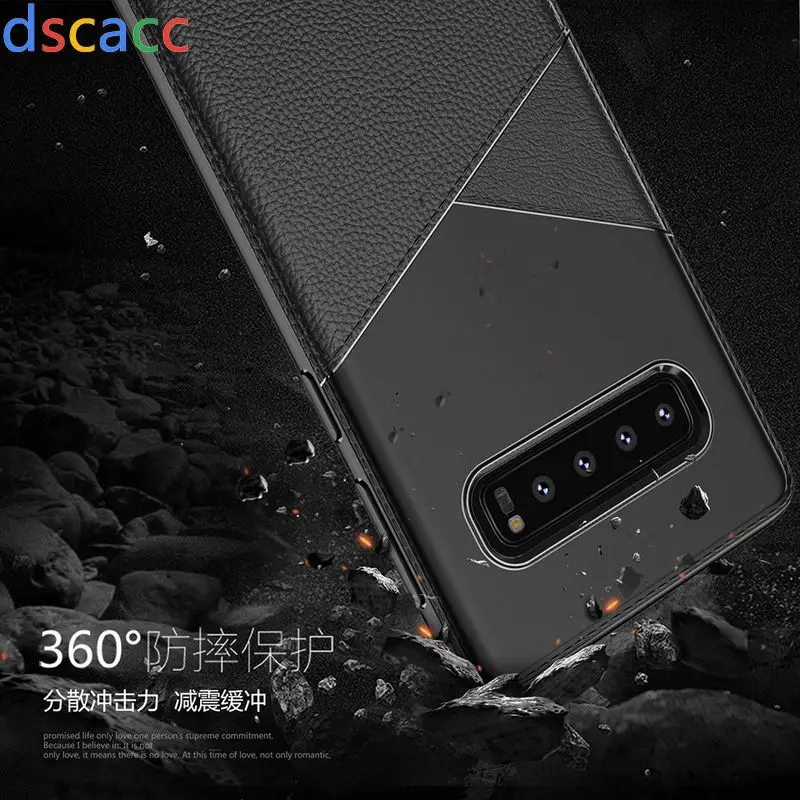 DSCACC Combo PU кожаный ТПУ чехол для телефона Samsung S10 Plus S10E A6 A7 A9 A6S plus J4 J5 J6 J7 J8 pro Prime 100 шт. |