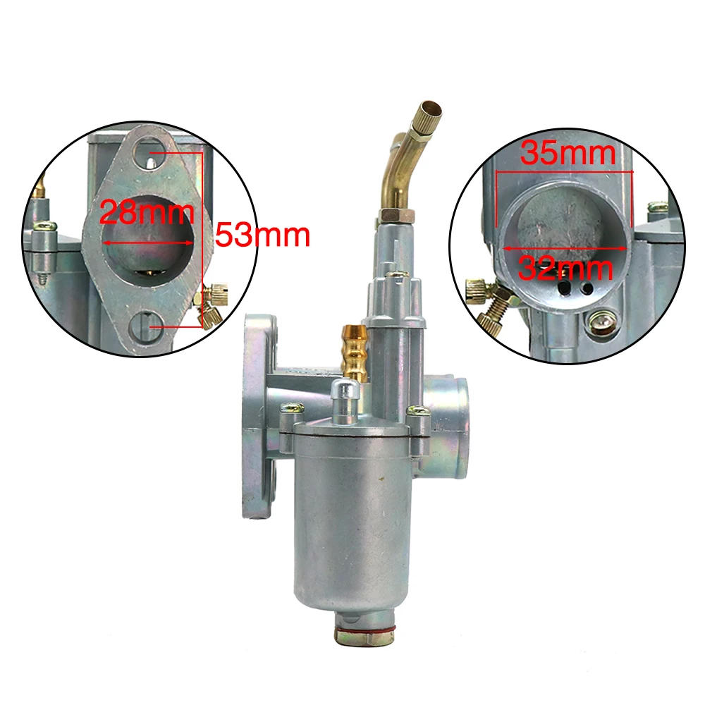 Alconstar 1Pair левый и правый PZ28 CJ K750 мотоцикла карбюратор арматура карбюратора для BMW