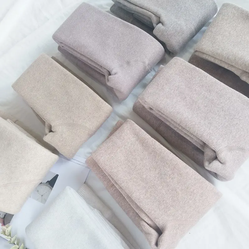 Зимние кашемировые теплые колготки женские цветные толстые хлопковые с высокой