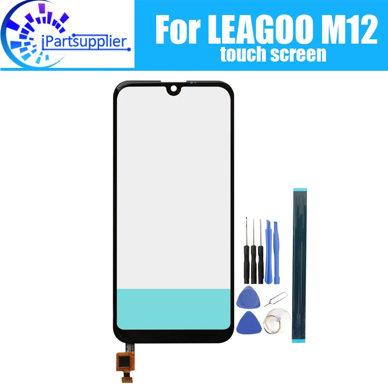 Для LEAGOO M12 Переднее стекло экрана Объектив 100% оригинальный передний сенсорный