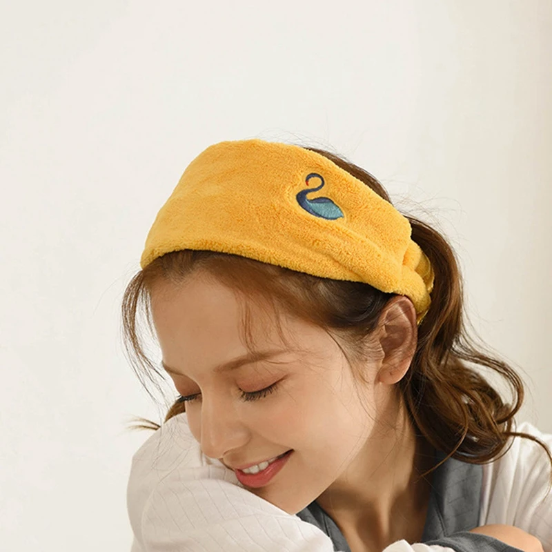 

Kili Bathroom Headband Portable Cute Headdress Hairband Wash Makeup Hair Accessories Girl's Bath Hair Holder Tools