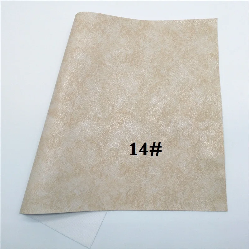 Glitterwishcome 21X29 см A4 размер винил для бантов блестящая искусственная ткань, синтетическая кожа искусственная кожа листы для бантов, GM543A - Цвет: 14
