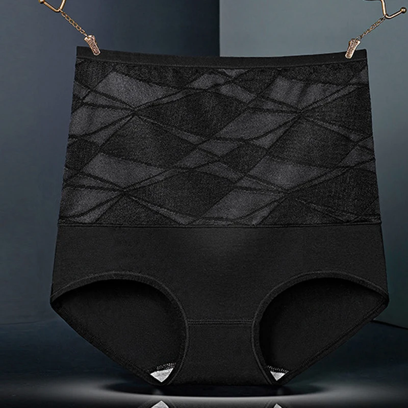 Женское нижнее белье большого размера женское с принтом женские хлопковые