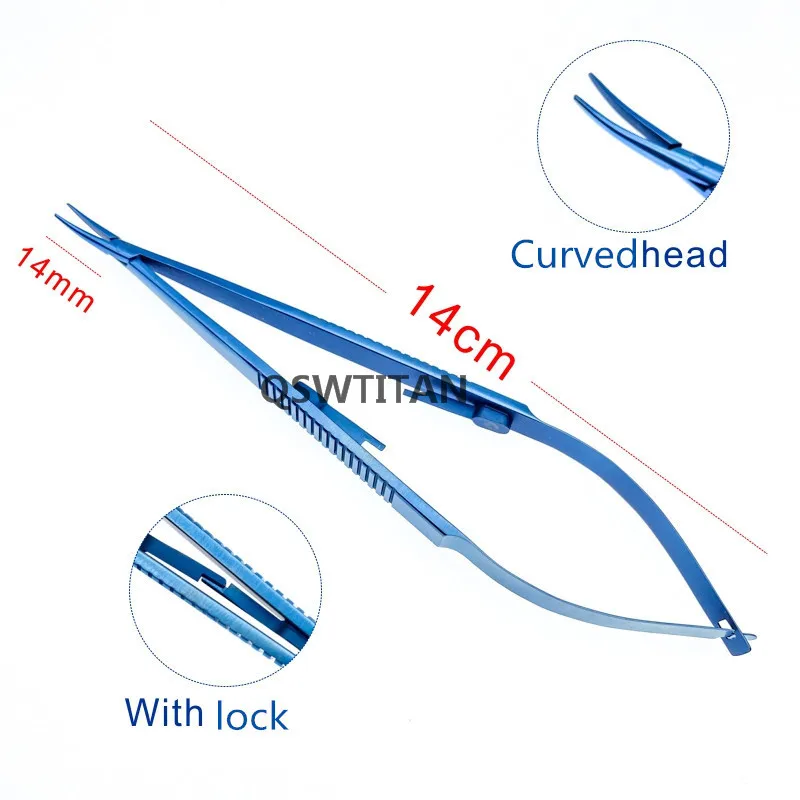 14 см 1 шт. хирургический титановый держатель для колесиков с замком