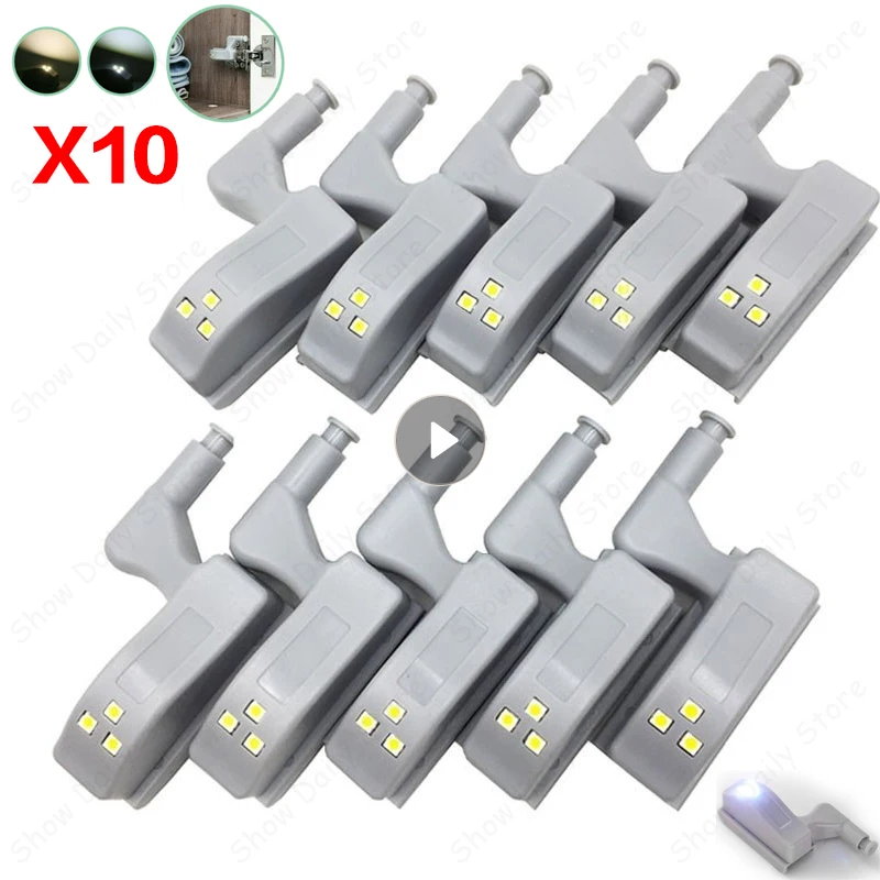 

10 шт., светодиодные лампы для шкафа