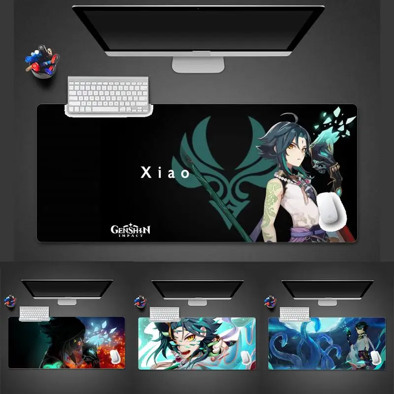 

Genshin Impact Beautiful Anime Mouse Mat Game Office Work Mouse Mat pad Non-slip Laptop Cushion mouse pad