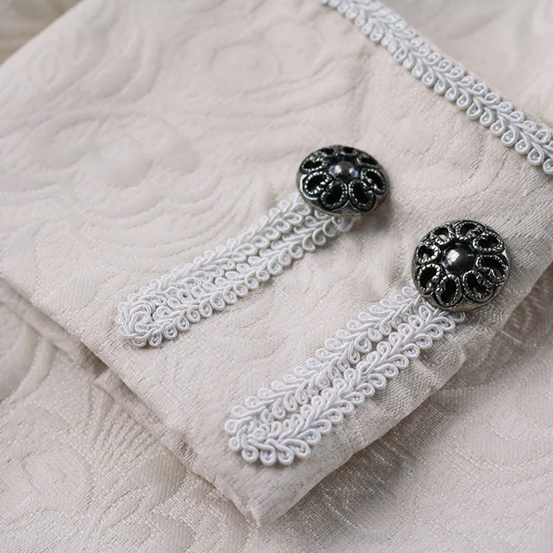 Черная Готическая хлопковая куртка в стиле стимпанк пальто викторианском