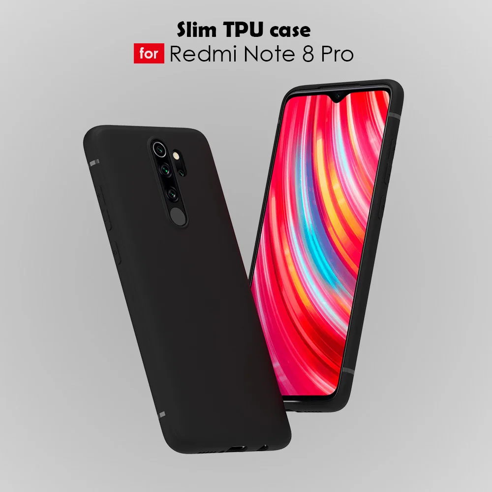 Матовый тонкий чехол для Redmi Note 8 Pro 7 6 pro 5 Redmi 7A 8A 6A K20 высококачественный гибкий мобильный чехол для телефона