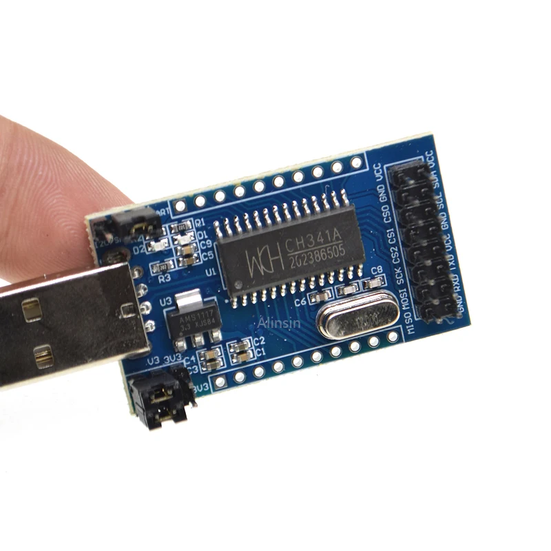 Модуль CH341 с USB на UART IIC SPI TTL ISP EPP/MEM параллельный преобразователь | Электронные