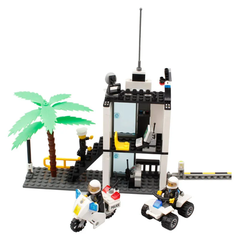 Конструктор полицейский Sentry конструктор с мотоциклами и автомобилями