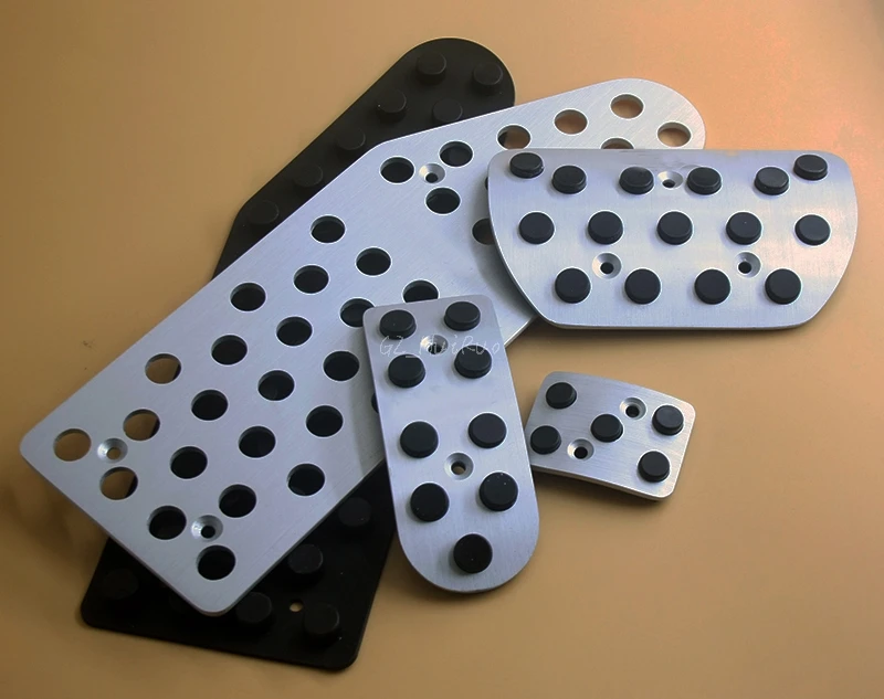 На авто тормоза ускоритель ног педали для укладки волос Стикеры крышка Накладка