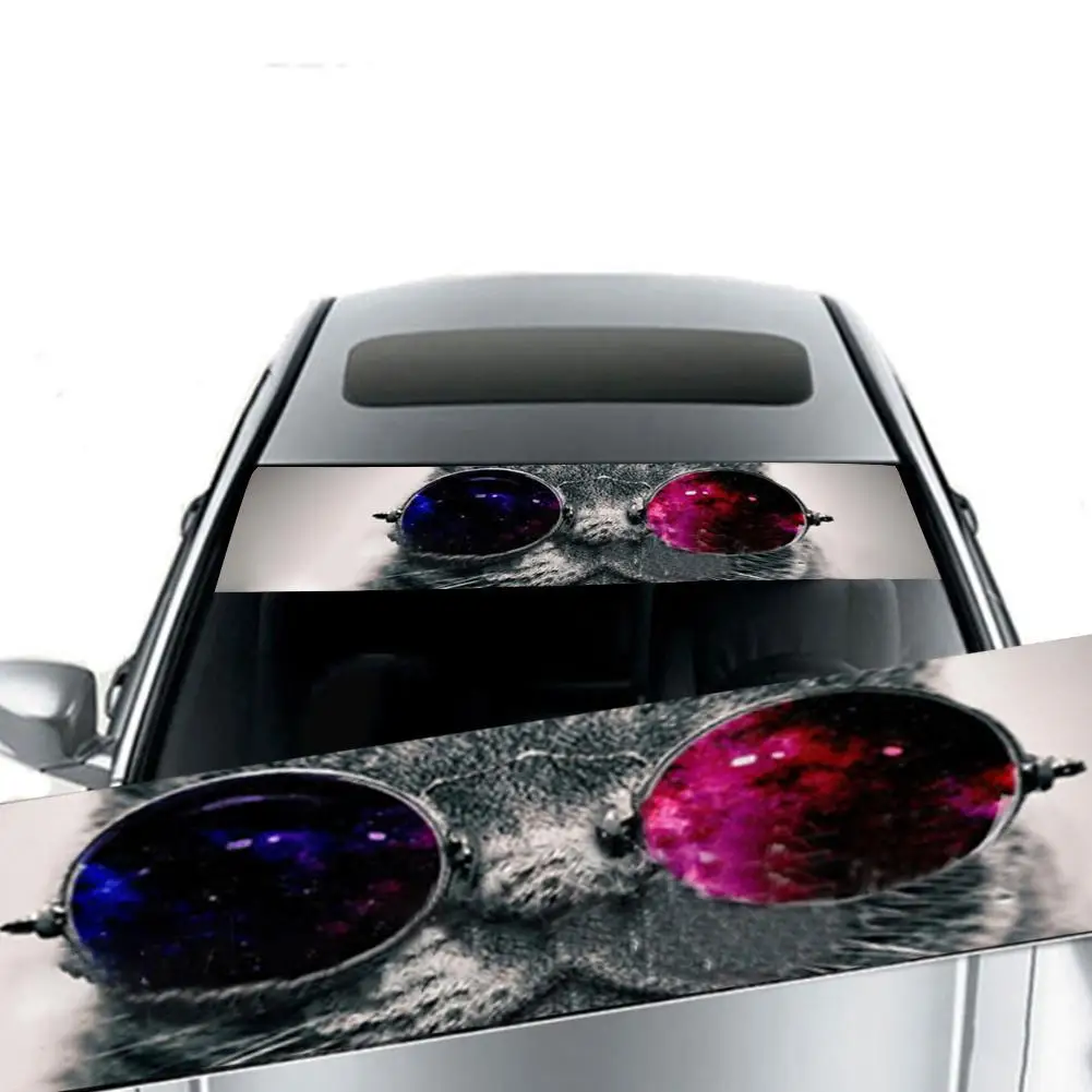 

Автомобильная наклейка на лобовое стекло, 3D стерео Автомобильная наклейка s Shade, задняя Автомобильная наклейка s, передняя наклейка с файлам...