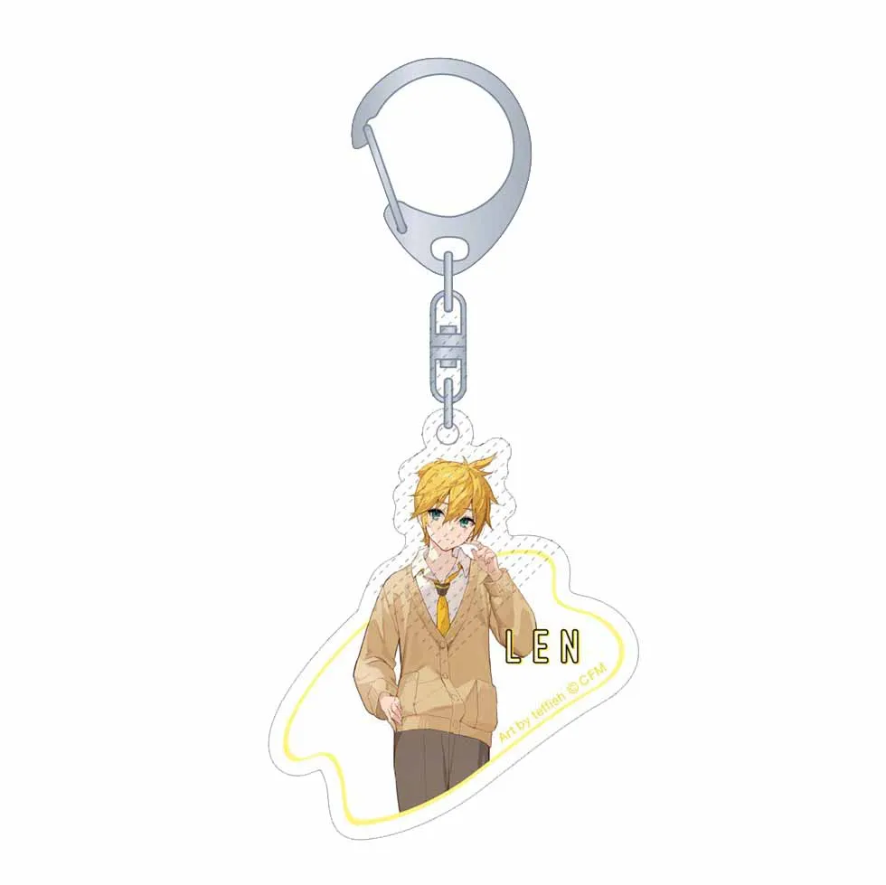 Брелок Kaito Kagamine Rin Len Hatsune Miku Vocaloid Acrylic подвеска наружные украшения коллекция аниме