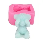 Горячая Распродажа, милая силиконовая форма Медведь ремесленных пластырь для ароматерапии мыло пресс-форма для выпечки тортов DIY украшения инструменты для выпечки шоколада